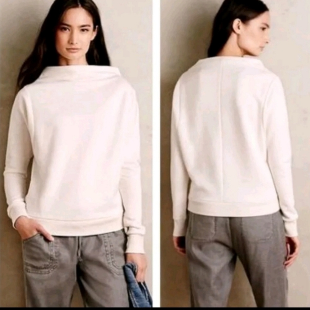 Anthropologie Funnelneck Sweatshirt - M